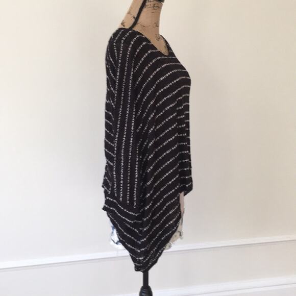 Vision oversized sweater L in EUC black & white - Picture 4 of 7